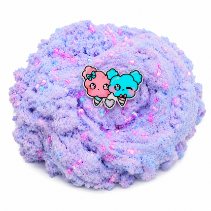 Cotton Candy Waffle Slime Kit – DIY Cloud Slime with Clay & Toppings