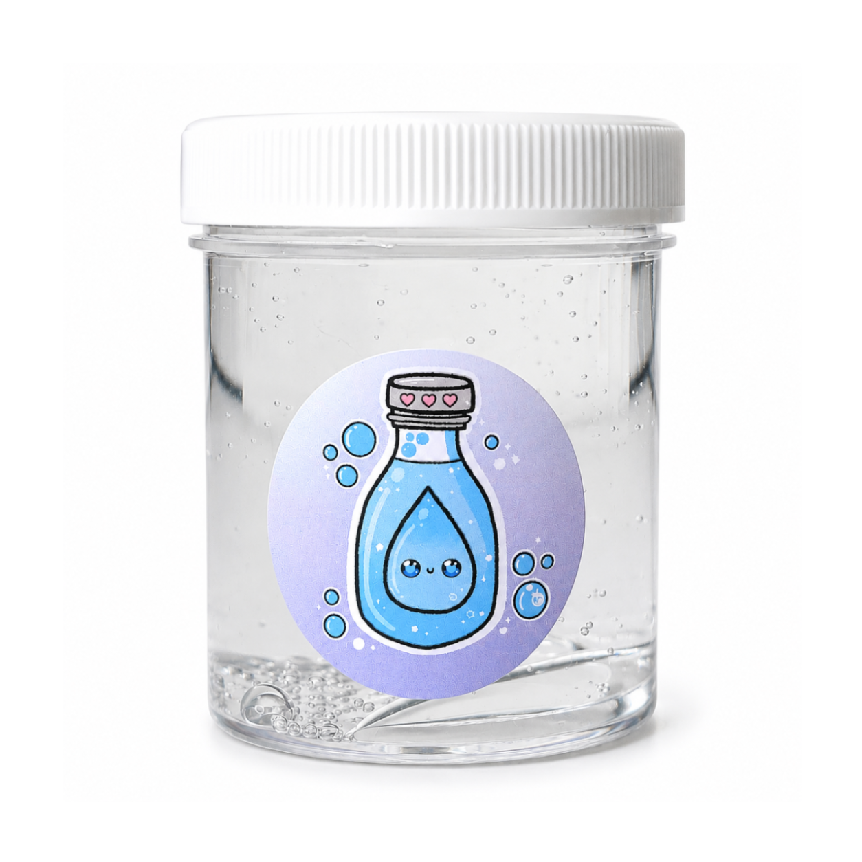Crystal Clear Thick Slime – Glossy Clear Slime Unscented