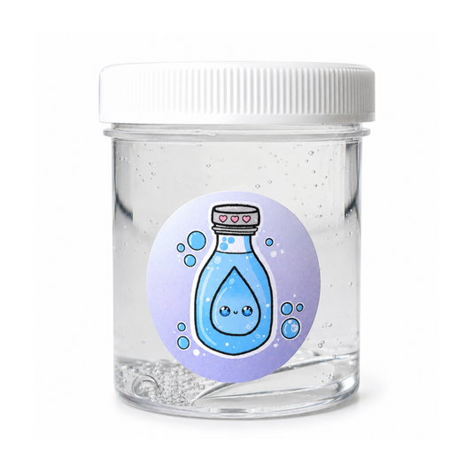 Crystal Clear Thick Slime – Glossy Clear Slime Unscented