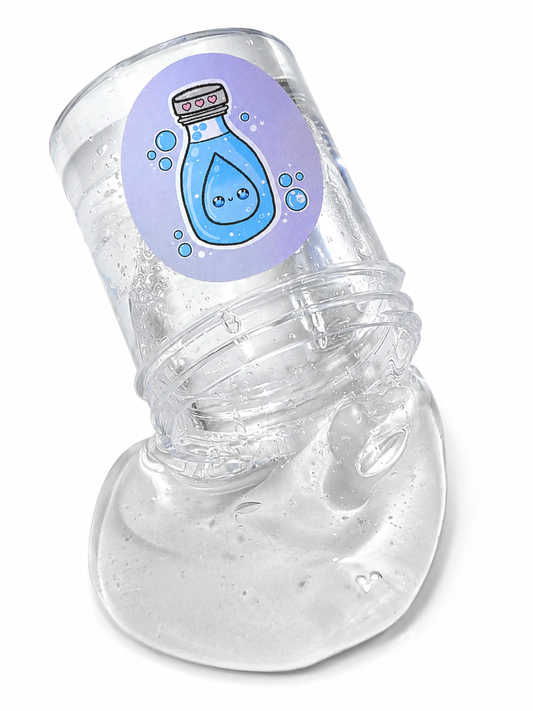 Crystal Clear Thick Slime – Glossy Clear Slime Unscented