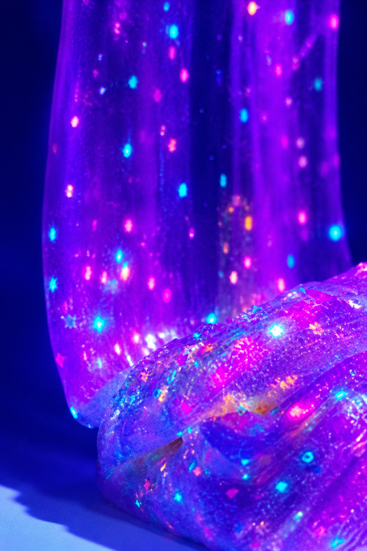 Falling Stars Slime – Fluffy Cloud Slime with Charm