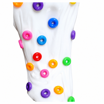 Fruity Cereal Milk Slime – Thick Glossy Slime with Charms