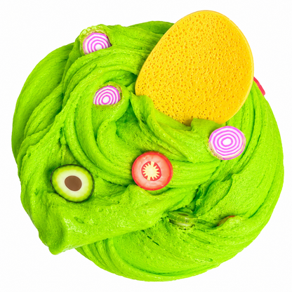 Guacamole Slime Kit – DIY Butter Slime with Chips & Sprinkles