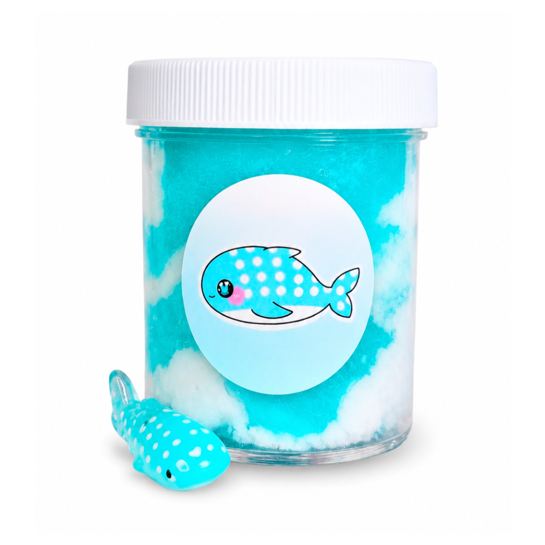 Gummy Shark Slime – Jelly Cloud Slime with Charms