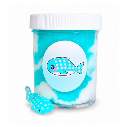 Gummy Shark Slime – Jelly Cloud Slime with Charms