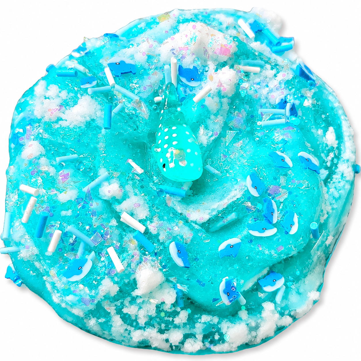 Gummy Shark Slime – Jelly Cloud Slime with Charms