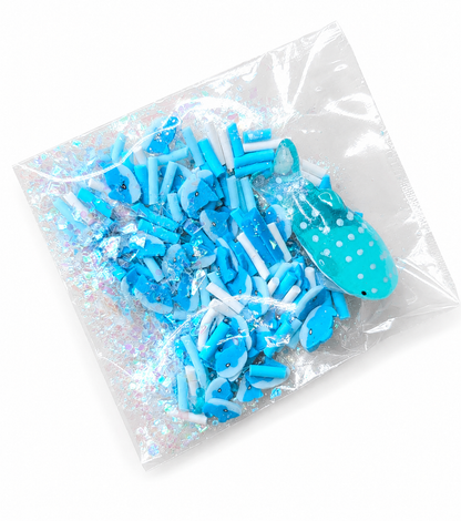 Gummy Shark Slime – Jelly Cloud Slime with Charms
