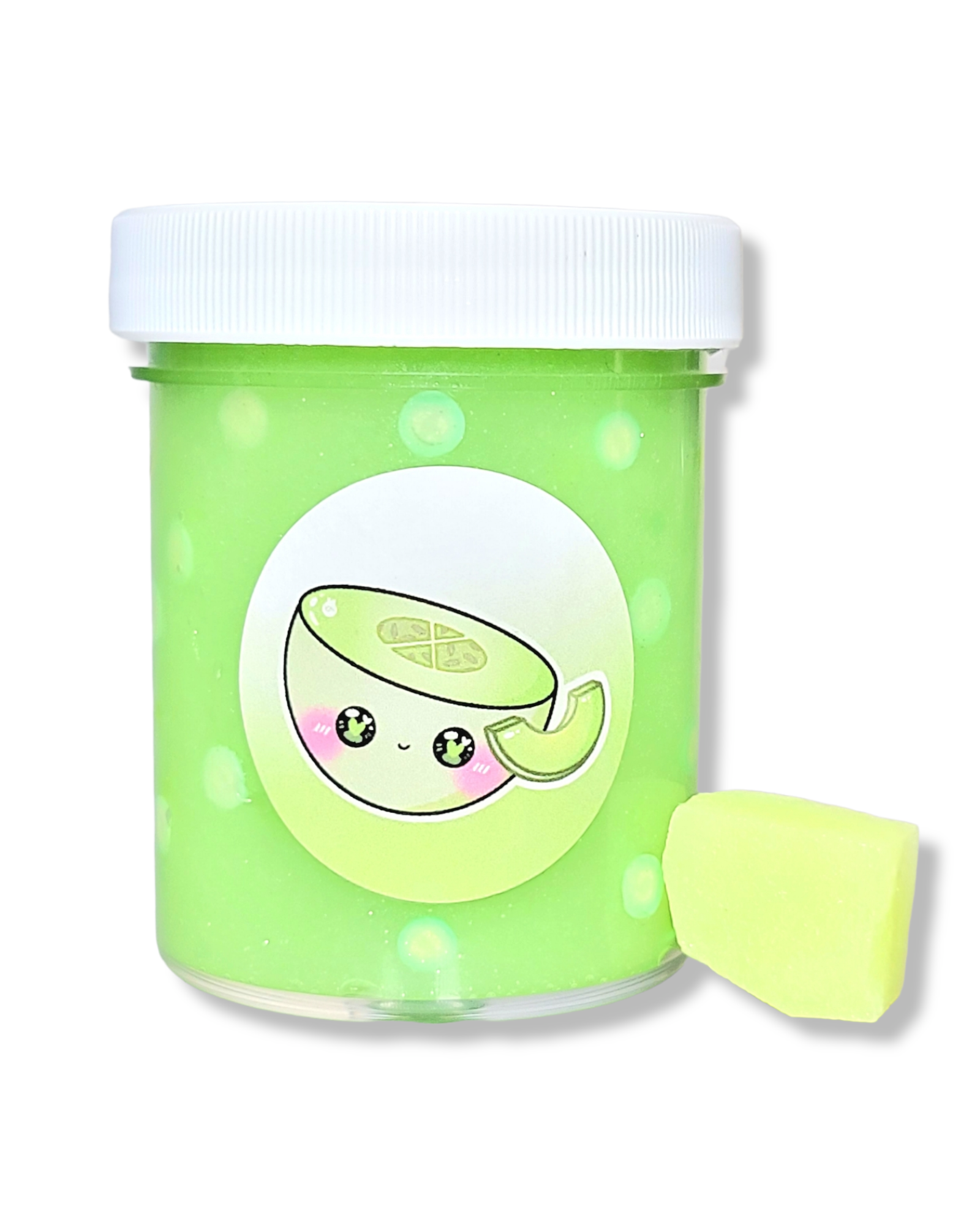 Honeydew Melon Handmade Scented Jelly Slime Slime by Hoshimi Slimes LLC | Hoshimi Slimes LLC