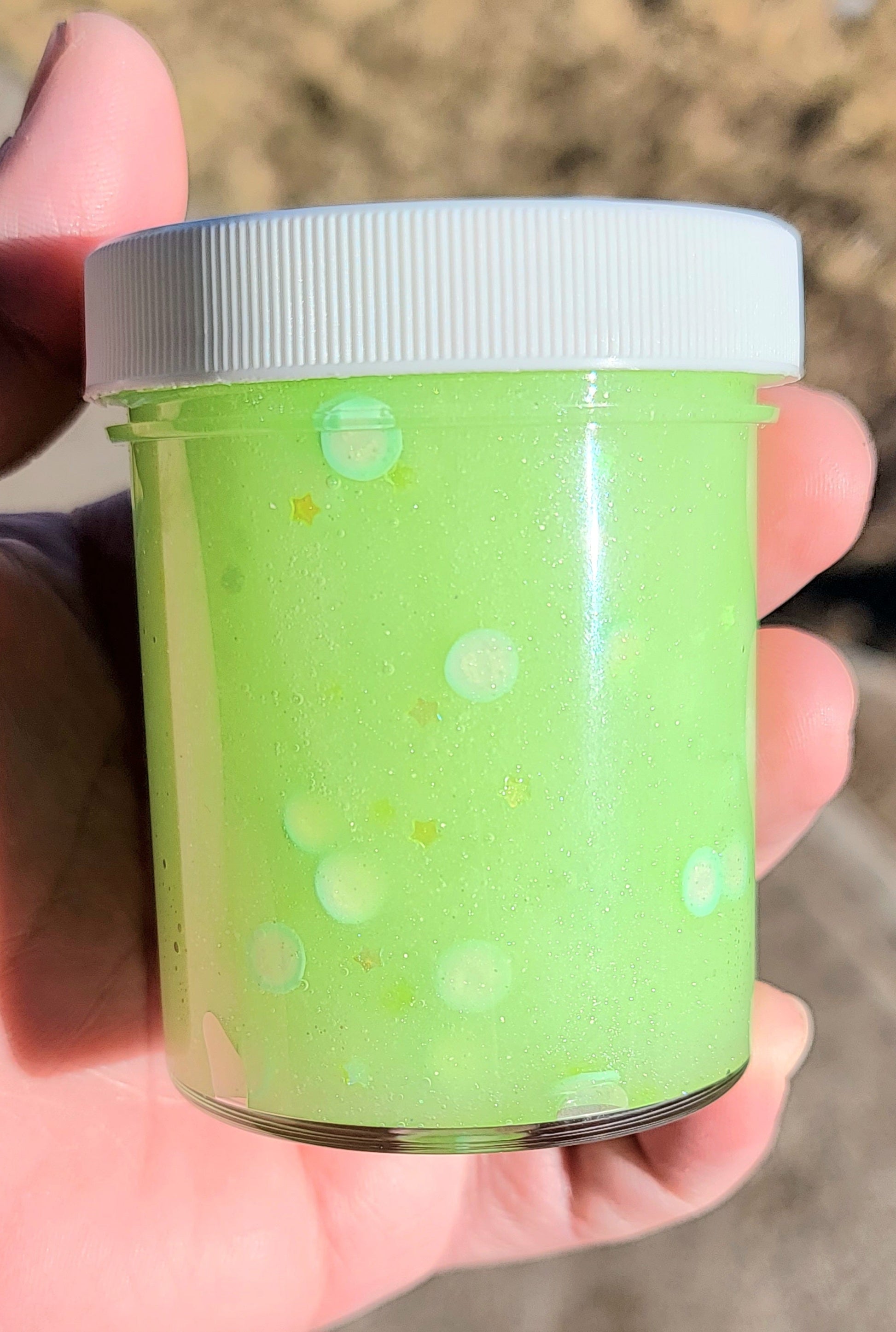 Honeydew Melon Handmade Scented Jelly Slime Slime by Hoshimi Slimes LLC | Hoshimi Slimes LLC