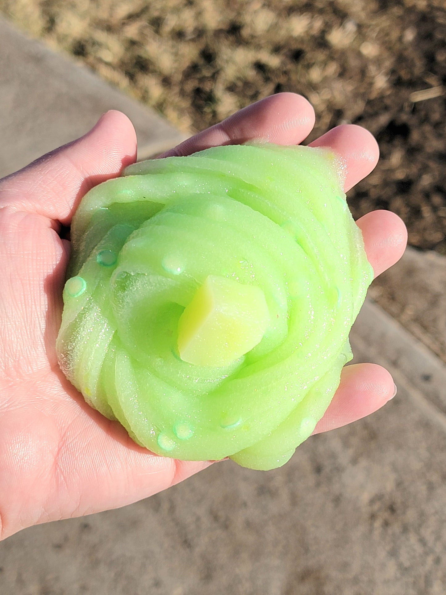 Honeydew Melon Handmade Scented Jelly Slime Slime by Hoshimi Slimes LLC | Hoshimi Slimes LLC