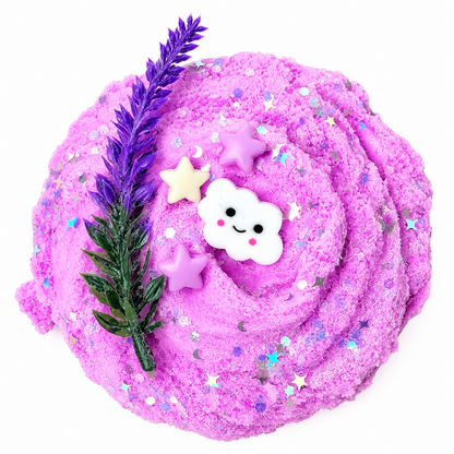 Lavender Dreams Cloud Slime – Fluffy Scented Slime with Charms