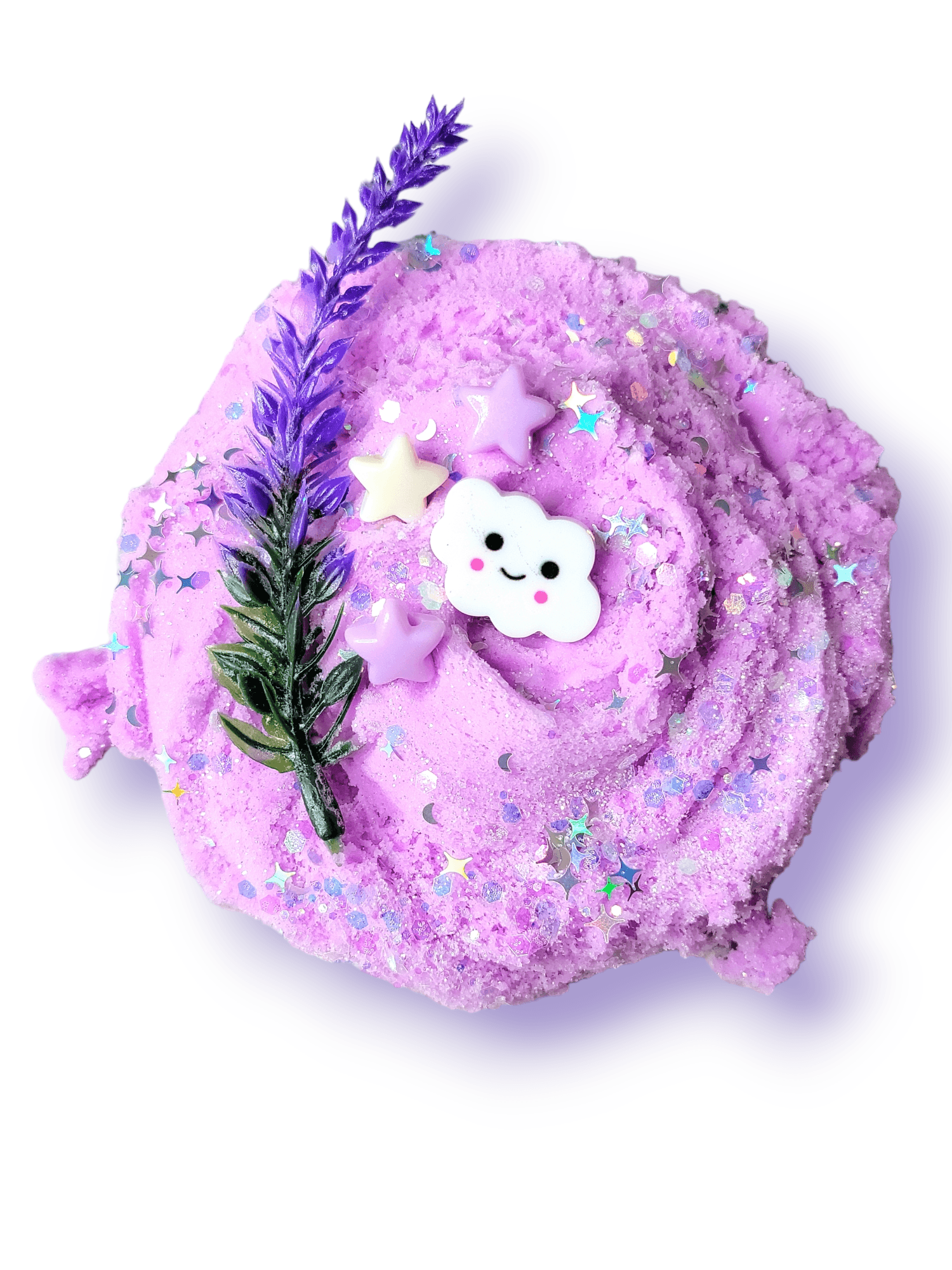 Lavender Dreams Handmade Scented Cloud Slime Slime by Hoshimi Slimes LLC | Hoshimi Slimes LLC