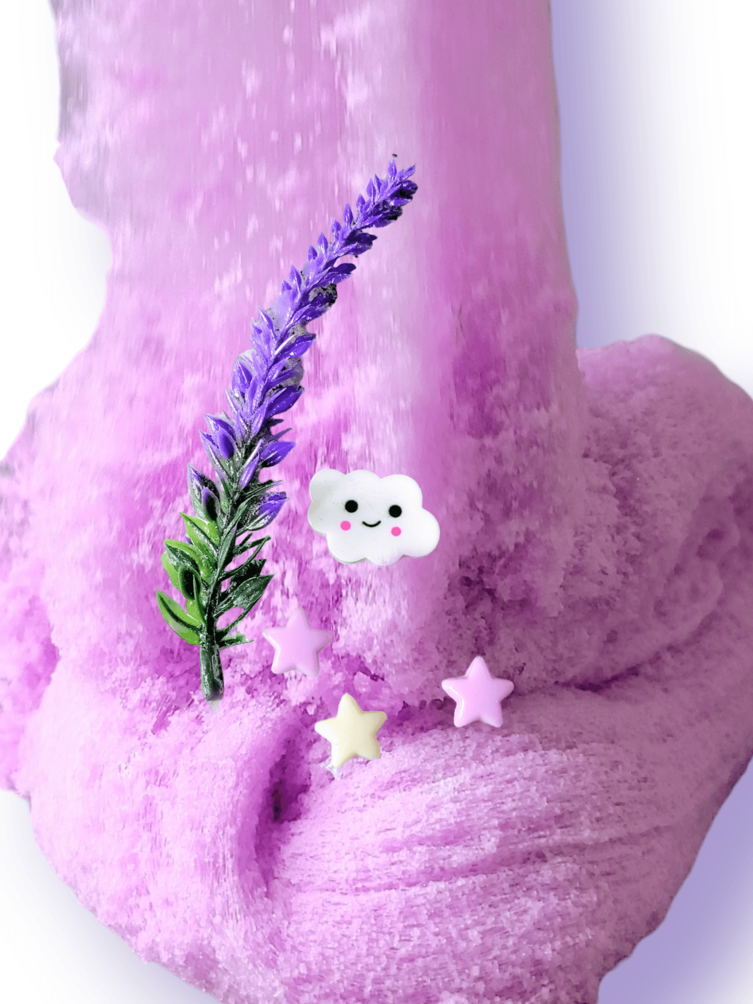 Lavender Dreams Handmade Scented Cloud Slime Slime by Hoshimi Slimes LLC | Hoshimi Slimes LLC