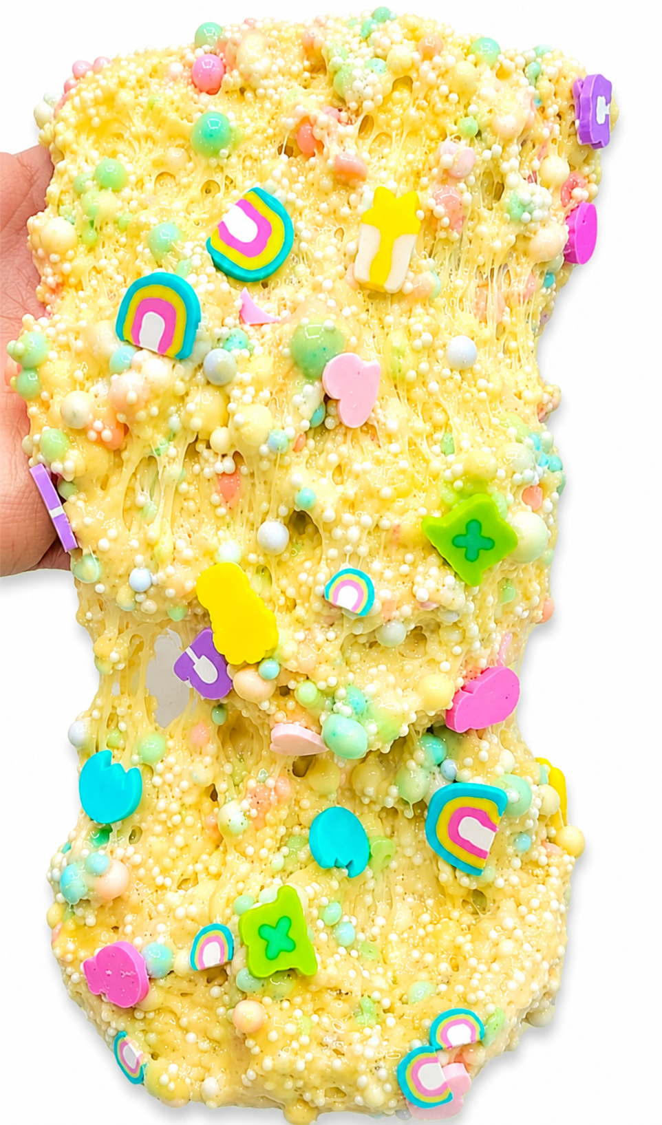 Lucky Cereal Slime – Crunchy Floam Slime with Foam Beads