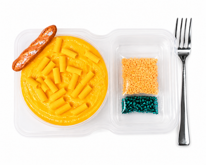 Mac n Cheese Slime Kit – DIY Butter Slime with Clay & Toppings