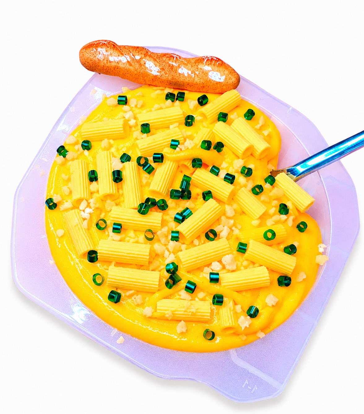 Mac n Cheese Slime Kit – DIY Butter Slime with Clay & Toppings