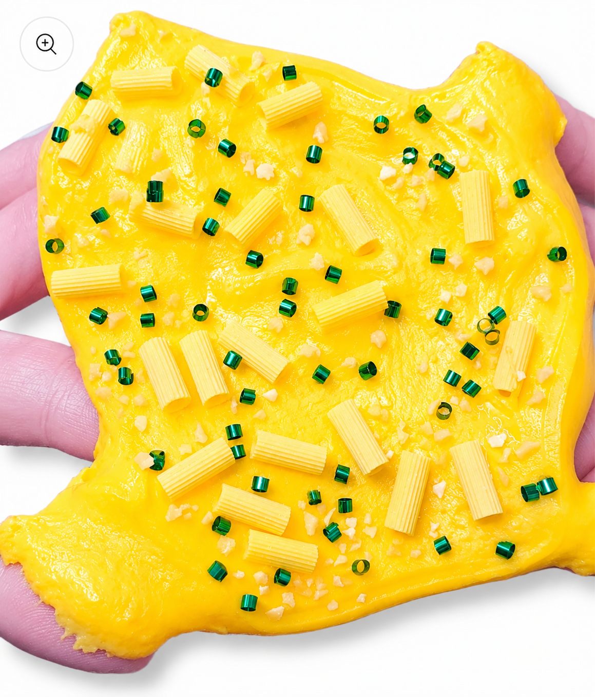 Mac n Cheese Slime Kit – DIY Butter Slime with Clay & Toppings