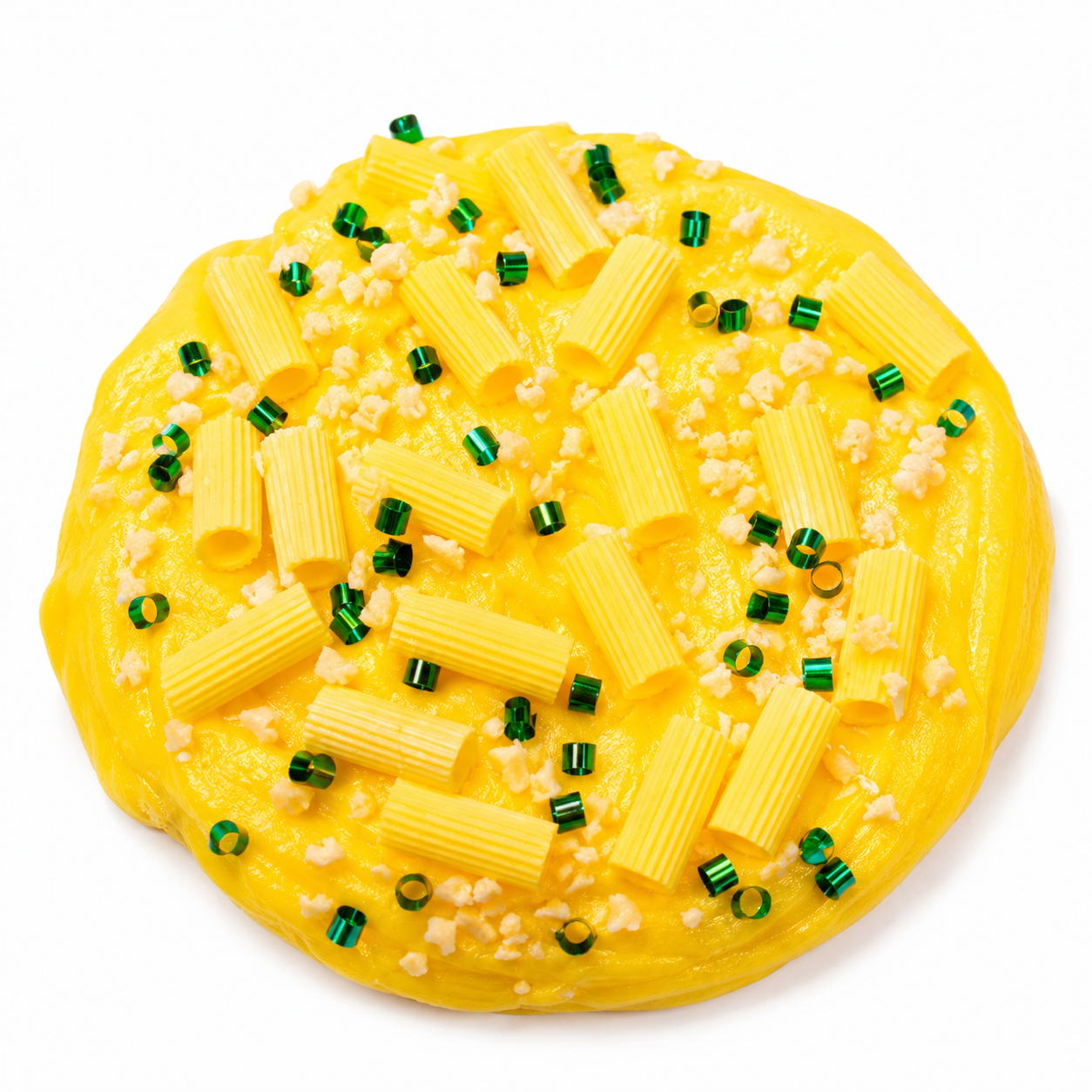 Mac n Cheese Slime Kit – DIY Butter Slime with Clay & Toppings