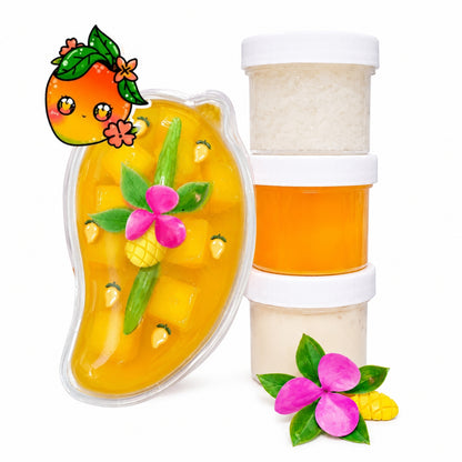 Mango Sticky Rice DIY Slime Kit – 3 Textures Scented Slimes