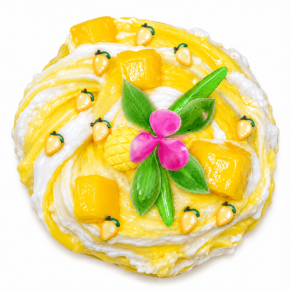 Mango Sticky Rice DIY Slime Kit – 3 Textures Scented Slimes