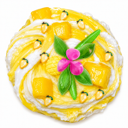 Mango Sticky Rice DIY Slime Kit – 3 Textures Scented Slimes