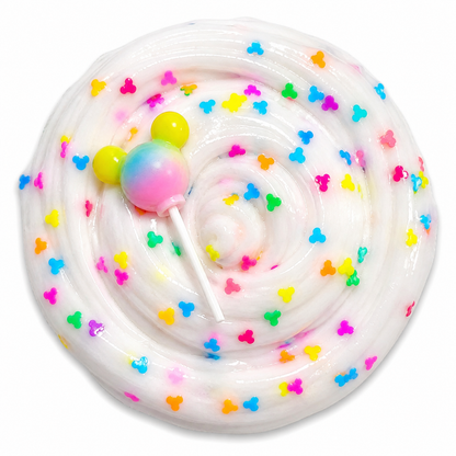 Micky Glow Pop Slime – Thick Glossy Slime with UV Light & Charm