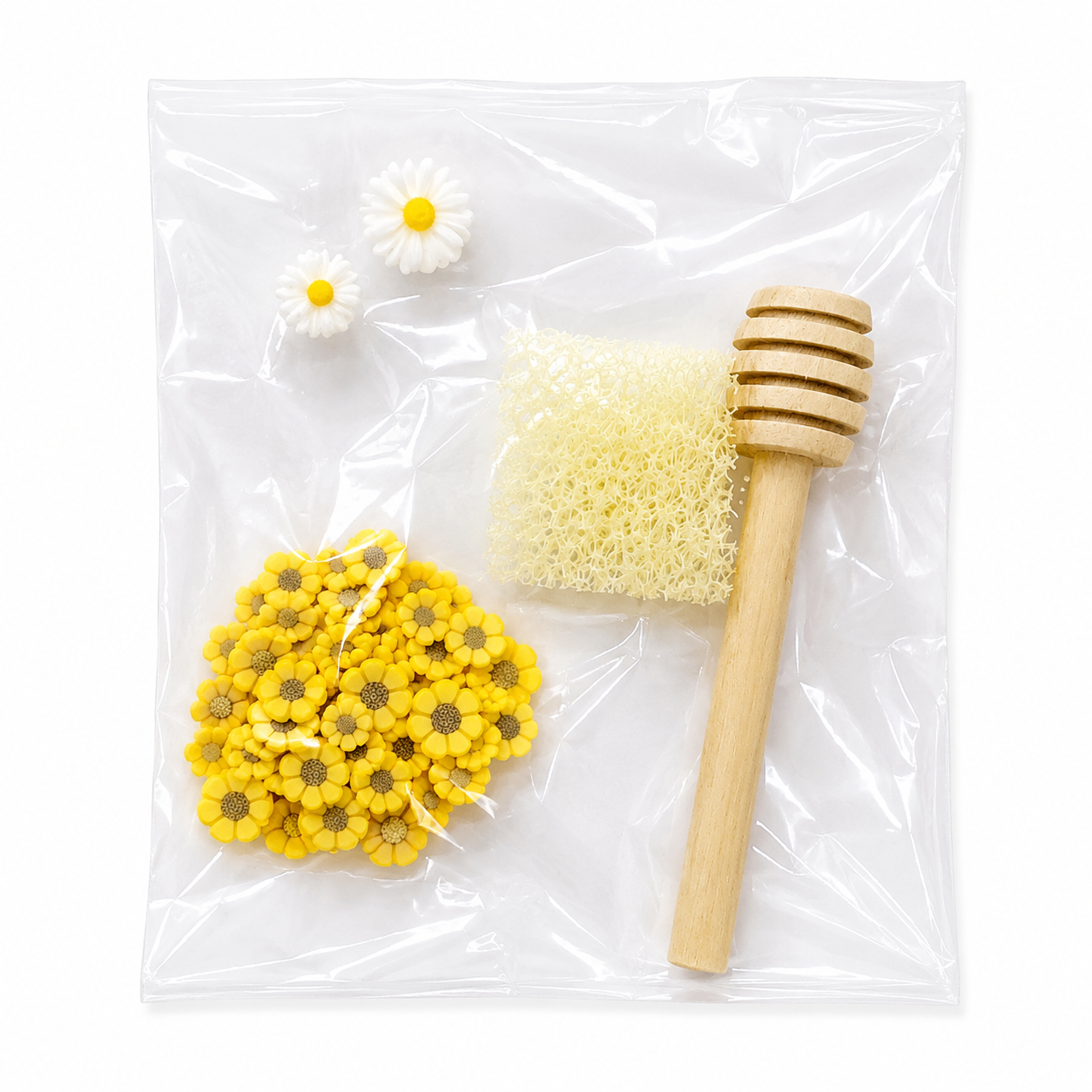 Milk & Honey Slime – Butter Slime with Clay Cap & Honey Toppings