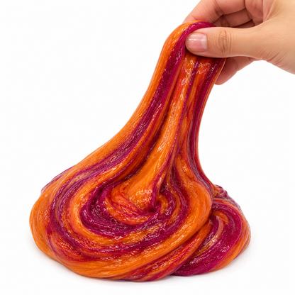 Mini PB&J Slime Kit – DIY Jelly Slime with Clay Toast & Charm