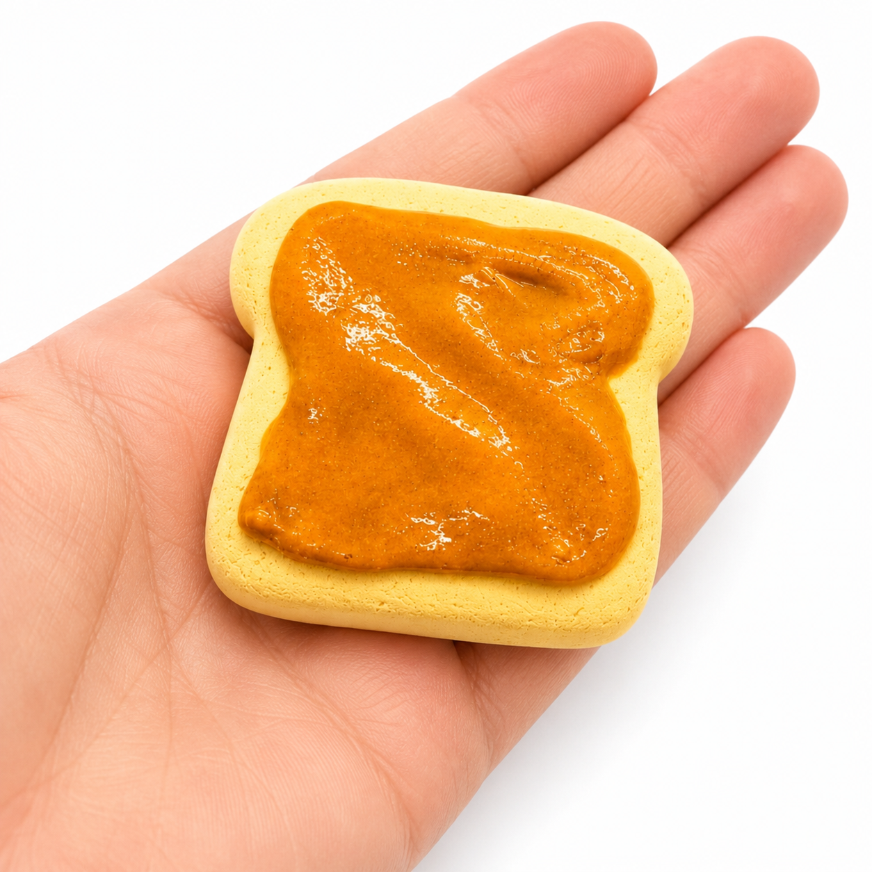 Mini PB&J Slime Kit – DIY Jelly Slime with Clay Toast & Charm