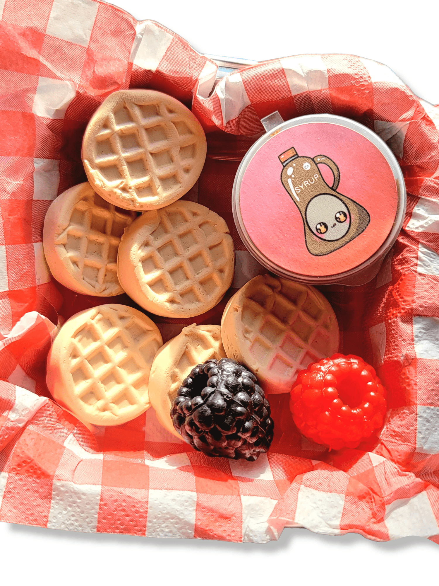 Hoshimi's Mini Waffles Handmade DIY Scented Slime Kit Slime by Hoshimi Slimes LLC | Hoshimi Slimes LLC