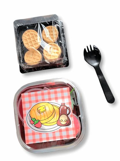 Hoshimi's Mini Waffles Handmade DIY Scented Slime Kit Slime by Hoshimi Slimes LLC | Hoshimi Slimes LLC