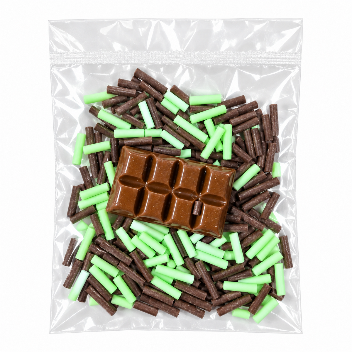 Chocolate Chip Mint Ice Cream cloud slime