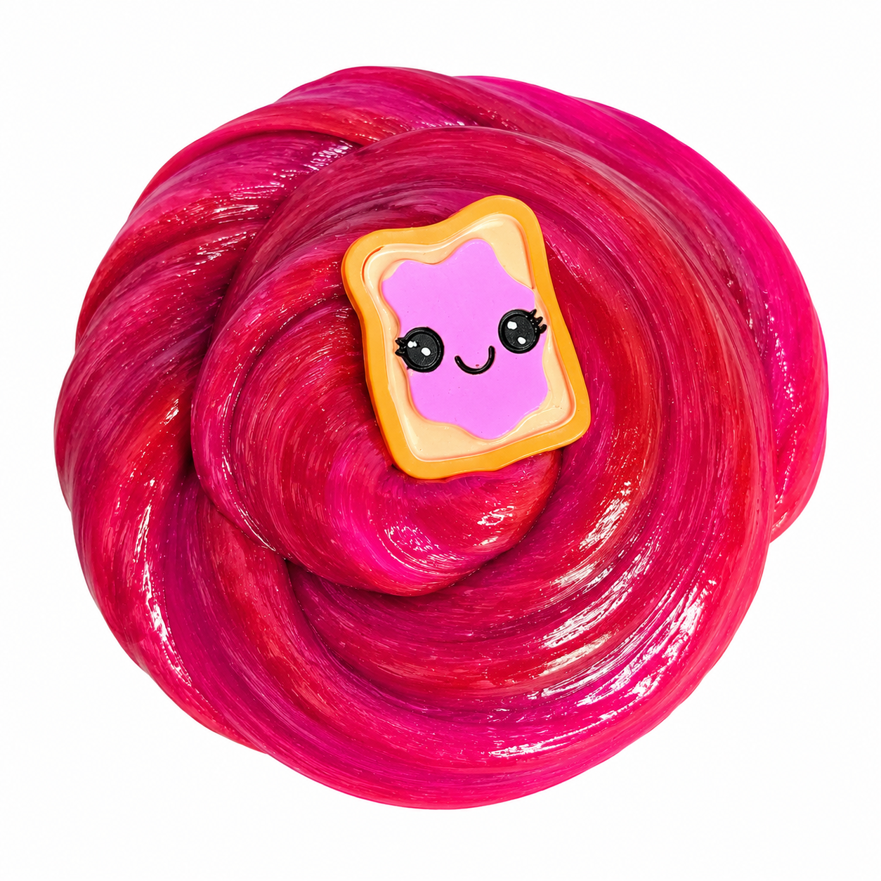 PB&J Slime Kit – DIY Butter & Jelly Slime Set with Clay Toast