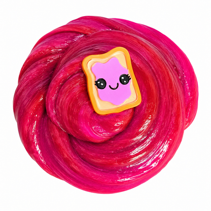 PB&J Slime Kit – DIY Butter & Jelly Slime Set with Clay Toast