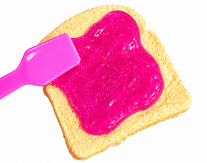 PB&J Slime Kit – DIY Butter & Jelly Slime Set with Clay Toast