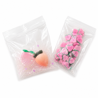 Peaches n Cream Slime – Butter Slime with Clay Cap & Charm