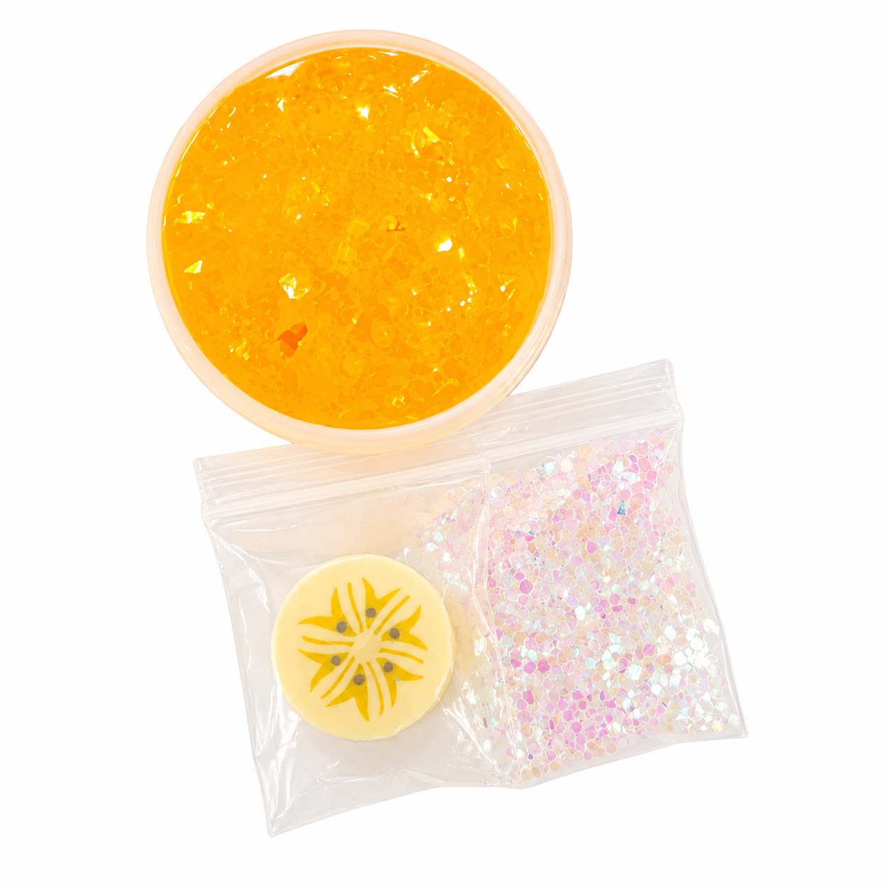 Peanut Butter Banana Slime Kit – DIY Butter Slime with Toast & Toppings