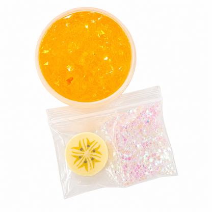 Peanut Butter Banana Slime Kit – DIY Butter Slime with Toast & Toppings