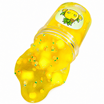 Pineapple Wax Pop Slime Kit – DIY Jelly Cube Slime with Wax Coated Pineapple