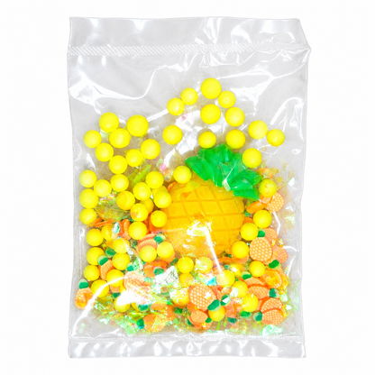 Pineapple Wax Pop Slime Kit – DIY Jelly Cube Slime with Wax Coated Pineapple