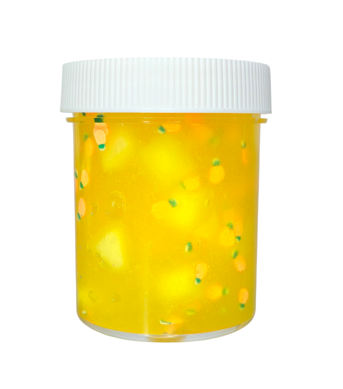 Pineapple Jelly Cube Slime – Clear Crunchy Jelly Slime Scented