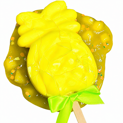 Pineapple Wax Pop Slime Kit – DIY Jelly Cube Slime with Wax Coated Pineapple