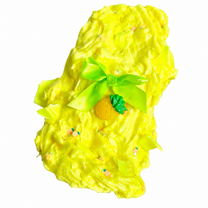 Pineapple Wax Pop Slime Kit – DIY Jelly Cube Slime with Wax Coated Pineapple