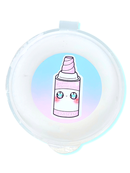 Pink Hot Coco Handmade Scented Butter Cloud Slime Slime by Hoshimi Slimes LLC | Hoshimi Slimes LLC