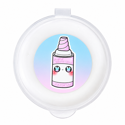 Pink Hot Cocoa Slime – Butter Cloud Slime with Whip & Toppings