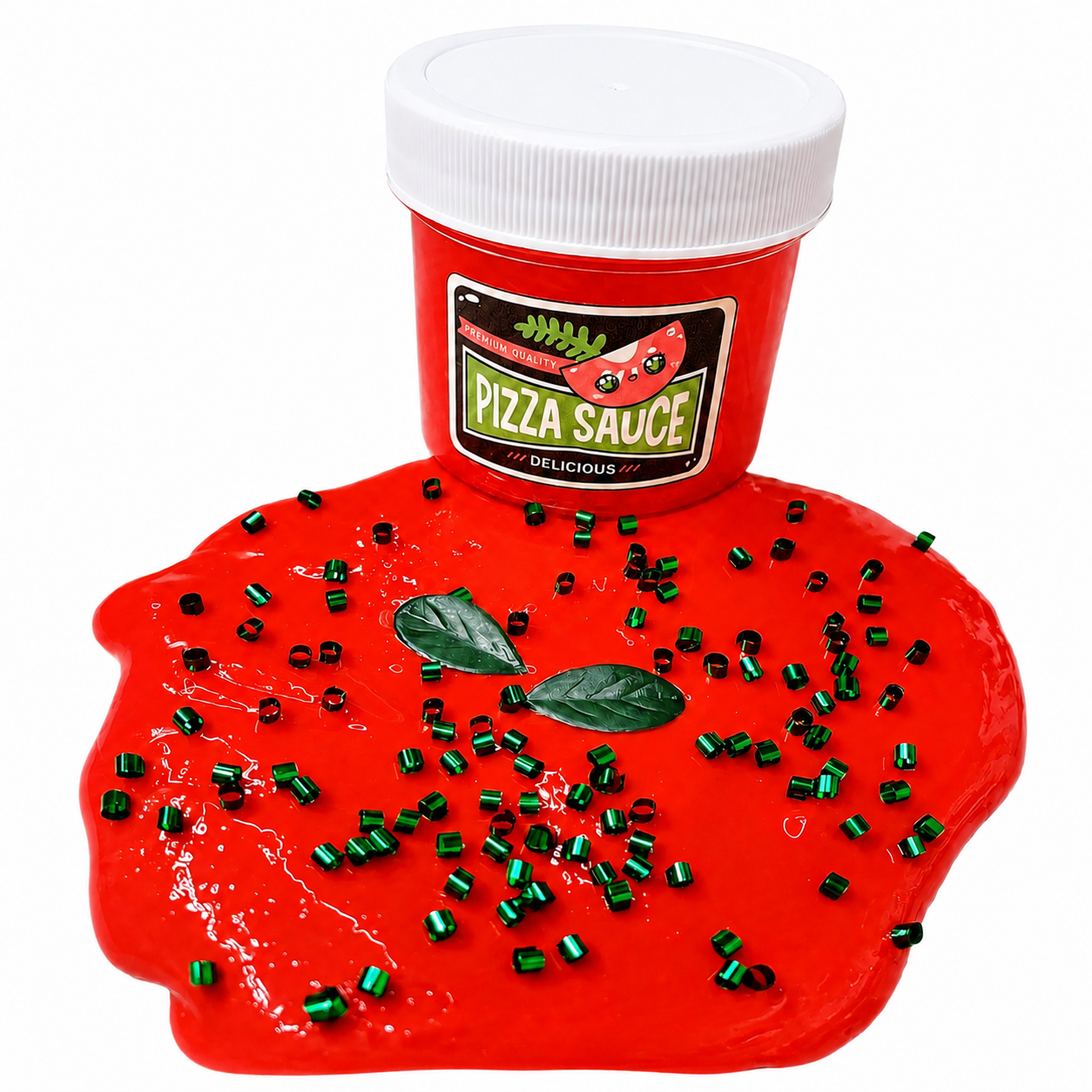 Pizza Slime Kit – DIY Butter Slime with Clay & Toppings