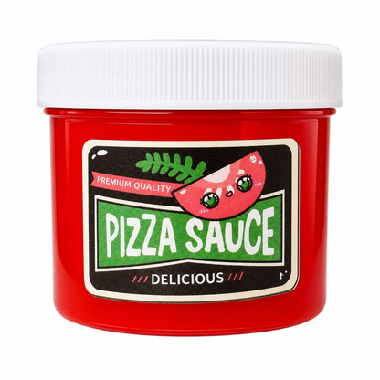 Pizza Slime Kit – DIY Butter Slime with Clay & Toppings