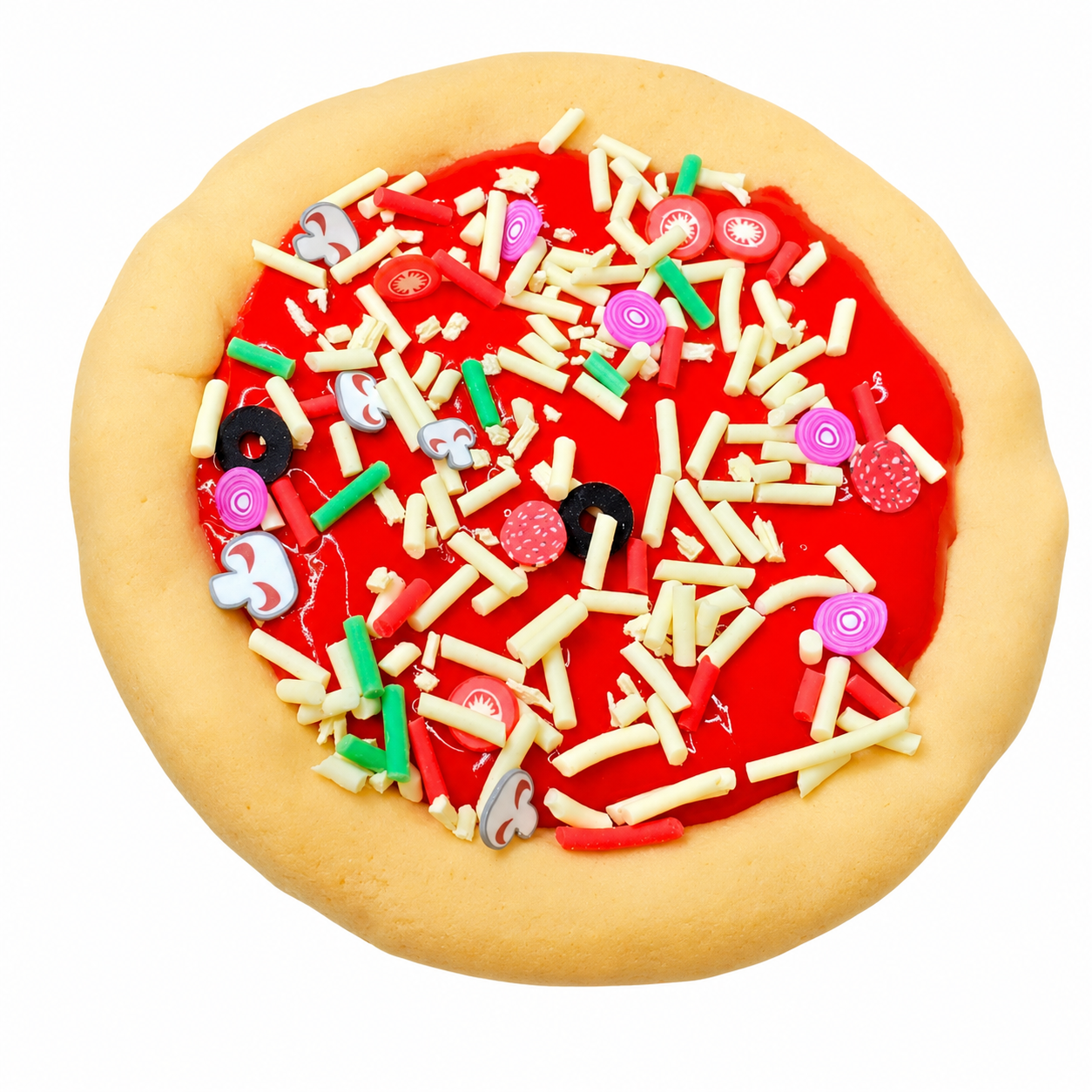 Pizza Slime Kit – DIY Butter Slime with Clay & Toppings