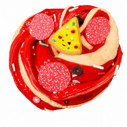 Pizza Slime Kit – DIY Butter Slime with Clay & Toppings