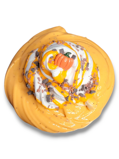 Pumpkin Cookie Crumble Frappe Handmade Scented Slime Fall 8oz Slime by Hoshimi Slimes LLC | Hoshimi Slimes LLC